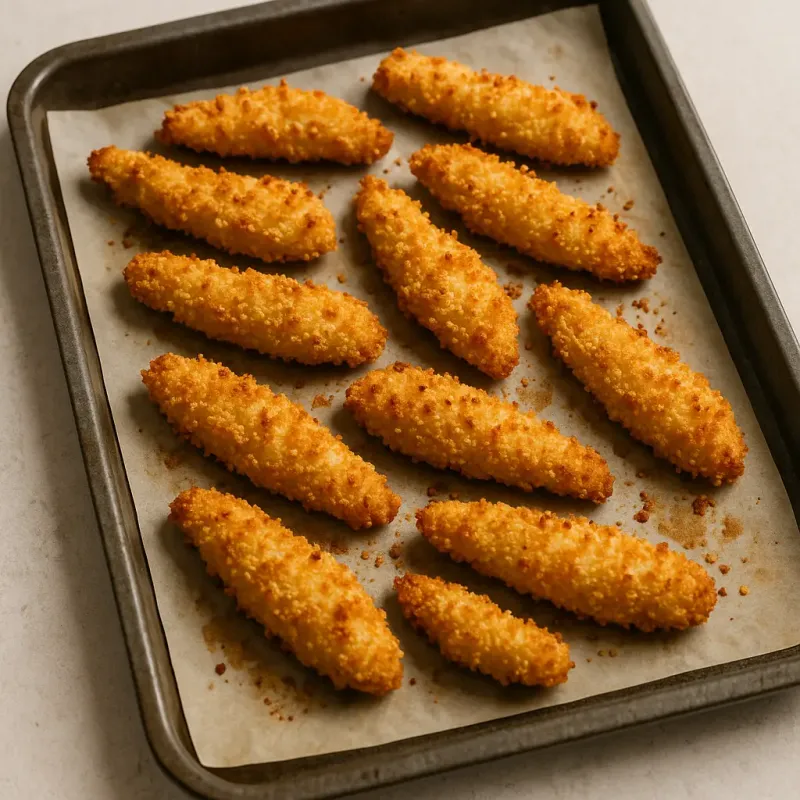 Crispy Baked Chicken Goujons