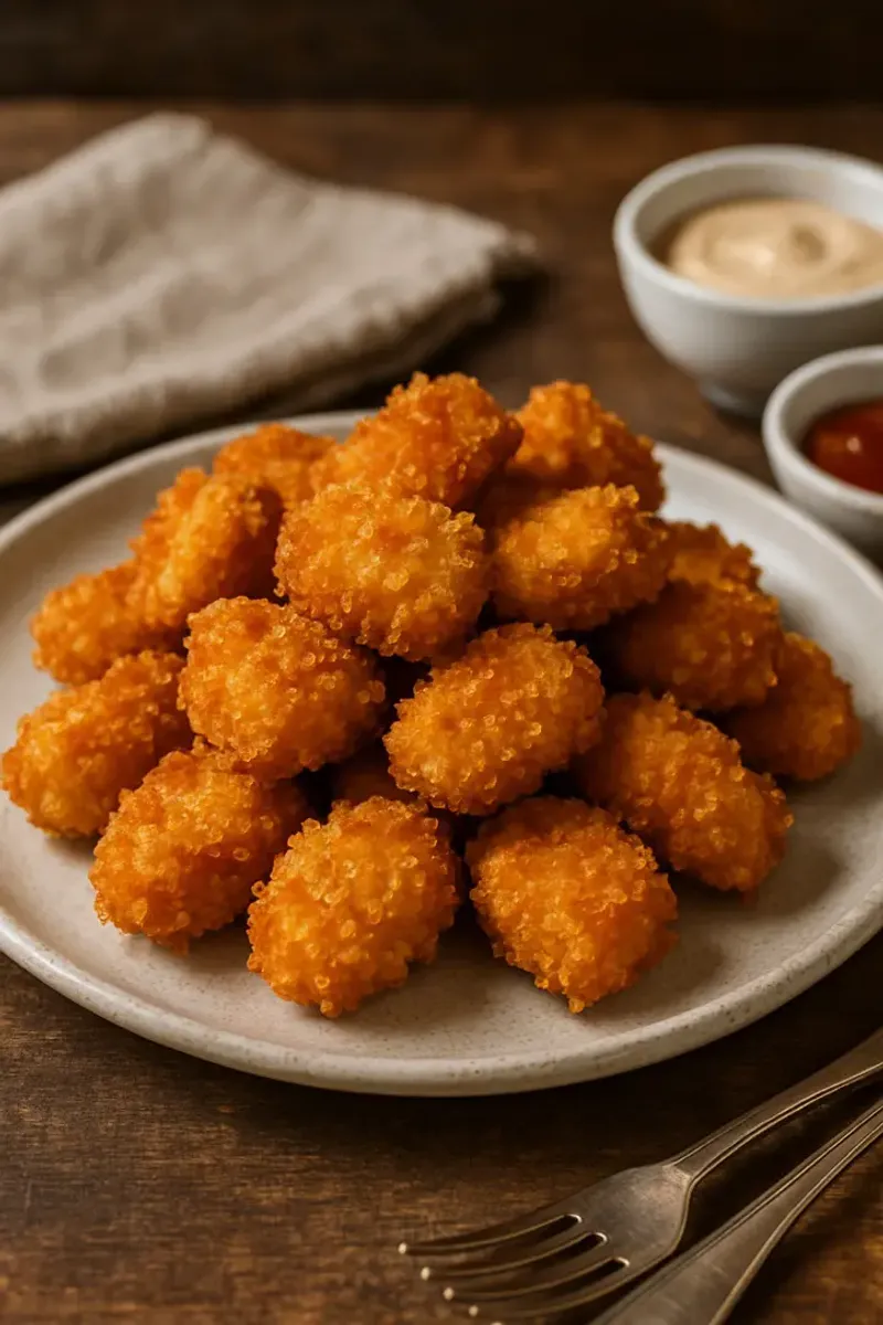 Crispy Panko Chicken Bites