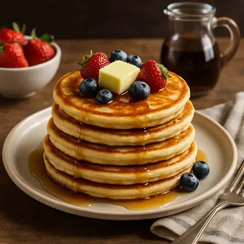 Fluffy Buttermilk Pancakes