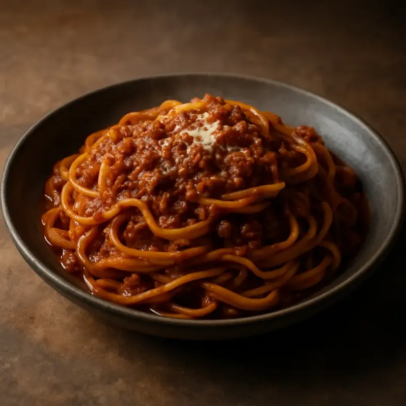 Tagliatelle Bolognese (Traditional)